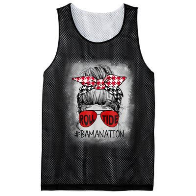 Bamanation Roll Tide Alabama All Yall The Tide Is Crimson Mesh Reversible Basketball Jersey Tank