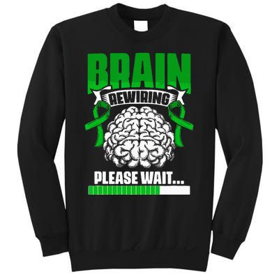 Brain Rewiring Traumatic Brain Injury Surgery TBI Survivor Sweatshirt