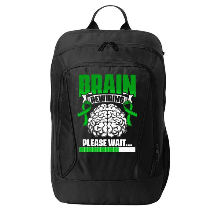 Brain Rewiring Traumatic Brain Injury Surgery TBI Survivor City Backpack