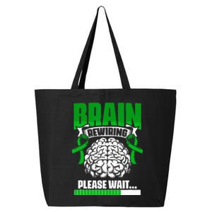 Brain Rewiring Traumatic Brain Injury Surgery TBI Survivor 25L Jumbo Tote