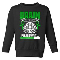 Brain Rewiring Traumatic Brain Injury Surgery TBI Survivor Toddler Sweatshirt