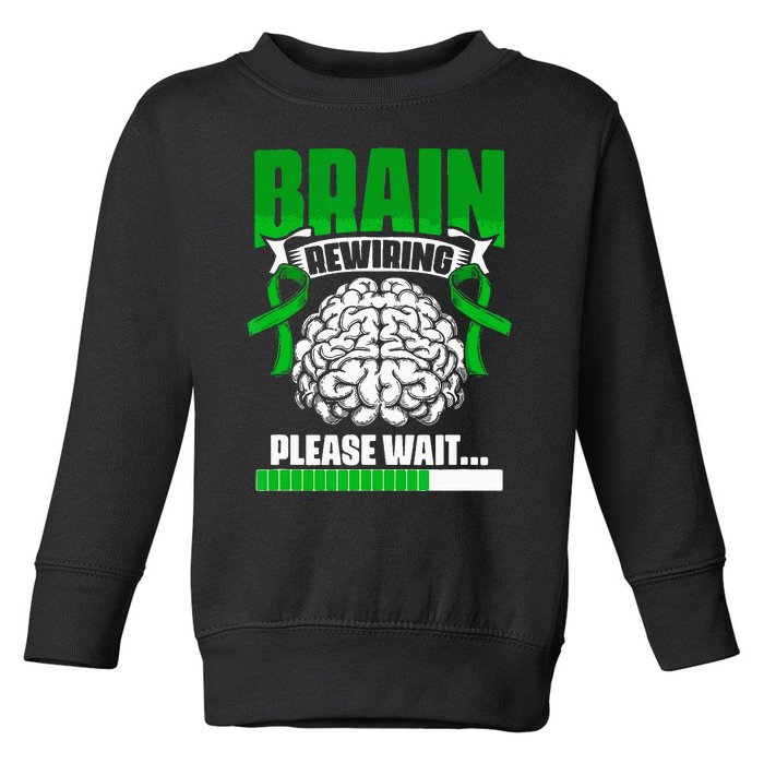 Brain Rewiring Traumatic Brain Injury Surgery TBI Survivor Toddler Sweatshirt