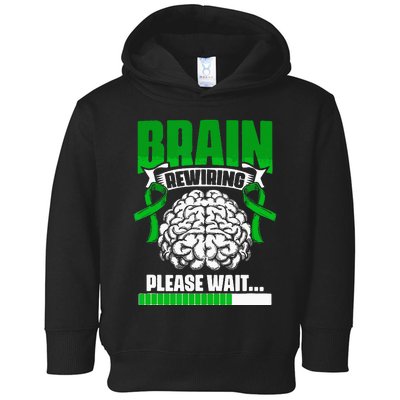 Brain Rewiring Traumatic Brain Injury Surgery TBI Survivor Toddler Hoodie