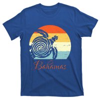 Bahamas Retro Throwback Sea Turtle Vacation T-Shirt