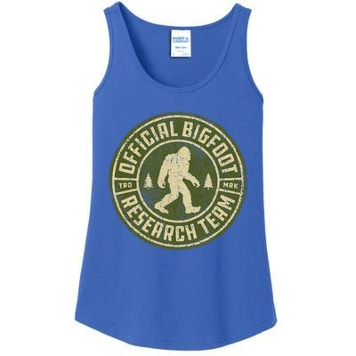 Bigfoot Research Team Vintage Sasquatch Ladies Essential Tank