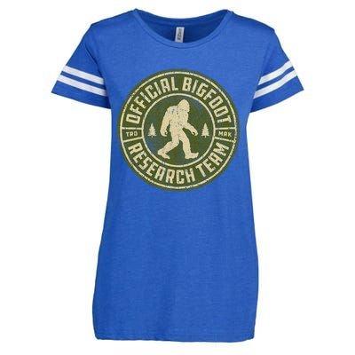 Bigfoot Research Team Vintage Sasquatch Enza Ladies Jersey Football T-Shirt