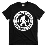 Bigfoot Research Team Vintage Funny Sasquatch Camping T-Shirt