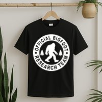 Bigfoot Research Team Vintage Funny Sasquatch Camping T-Shirt