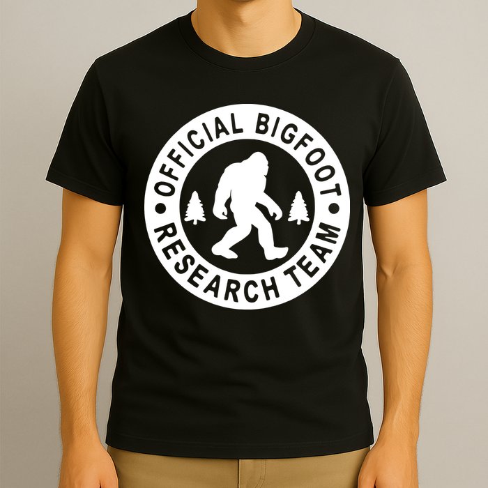 Bigfoot Research Team Vintage Funny Sasquatch Camping T-Shirt