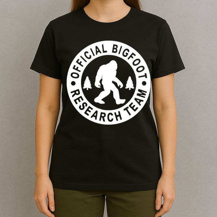 Bigfoot Research Team Vintage Funny Sasquatch Camping T-Shirt