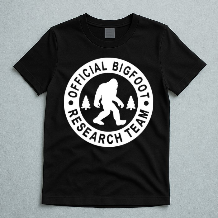 Bigfoot Research Team Vintage Funny Sasquatch Camping T-Shirt