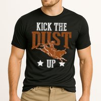 Bull Rider Tee Kick The Dust Up Bull Riding Rodeo Cooling Performance Crew T-Shirt