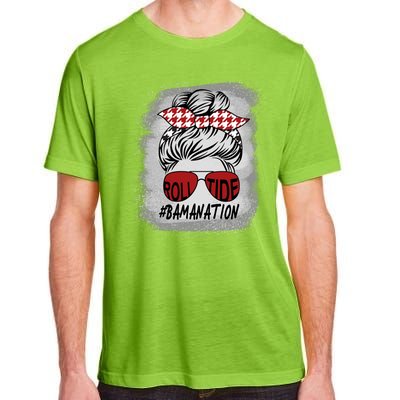 Bamanation Roll Tide Alabama All Y'all The Tide Is Crimson Adult ChromaSoft Performance T-Shirt