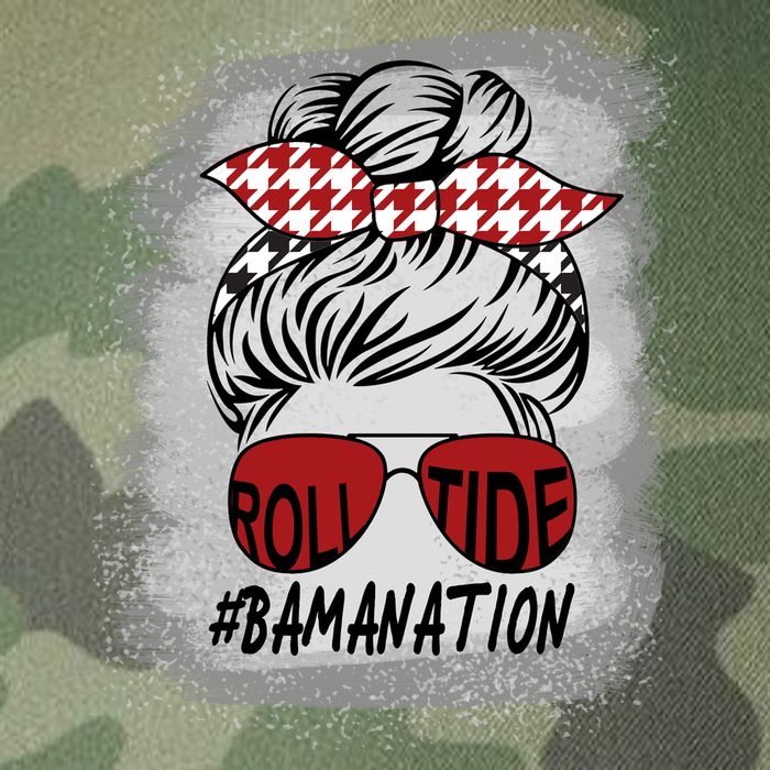 Bamanation Roll Tide Alabama All Y'all The Tide Is Crimson Legacy Tie Dye Trucker Hat