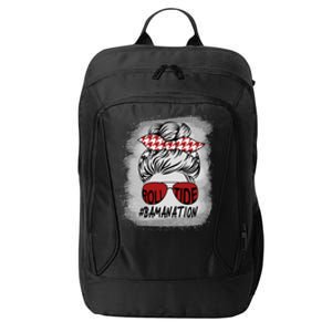 Bamanation Roll Tide Alabama All Y'all The Tide Is Crimson City Backpack