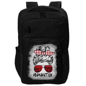 Bamanation Roll Tide Alabama All Y'all The Tide Is Crimson Impact Tech Backpack