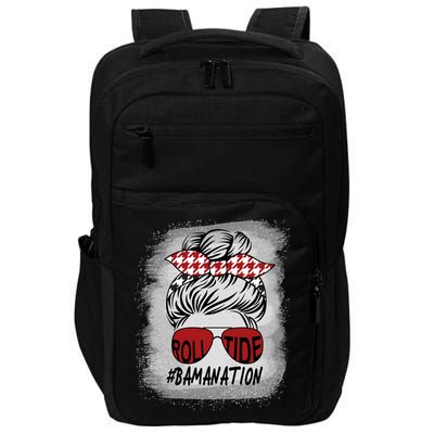 Bamanation Roll Tide Alabama All Y'all The Tide Is Crimson Impact Tech Backpack