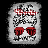 Bamanation Roll Tide Alabama All Y'all The Tide Is Crimson Impact Tech Backpack