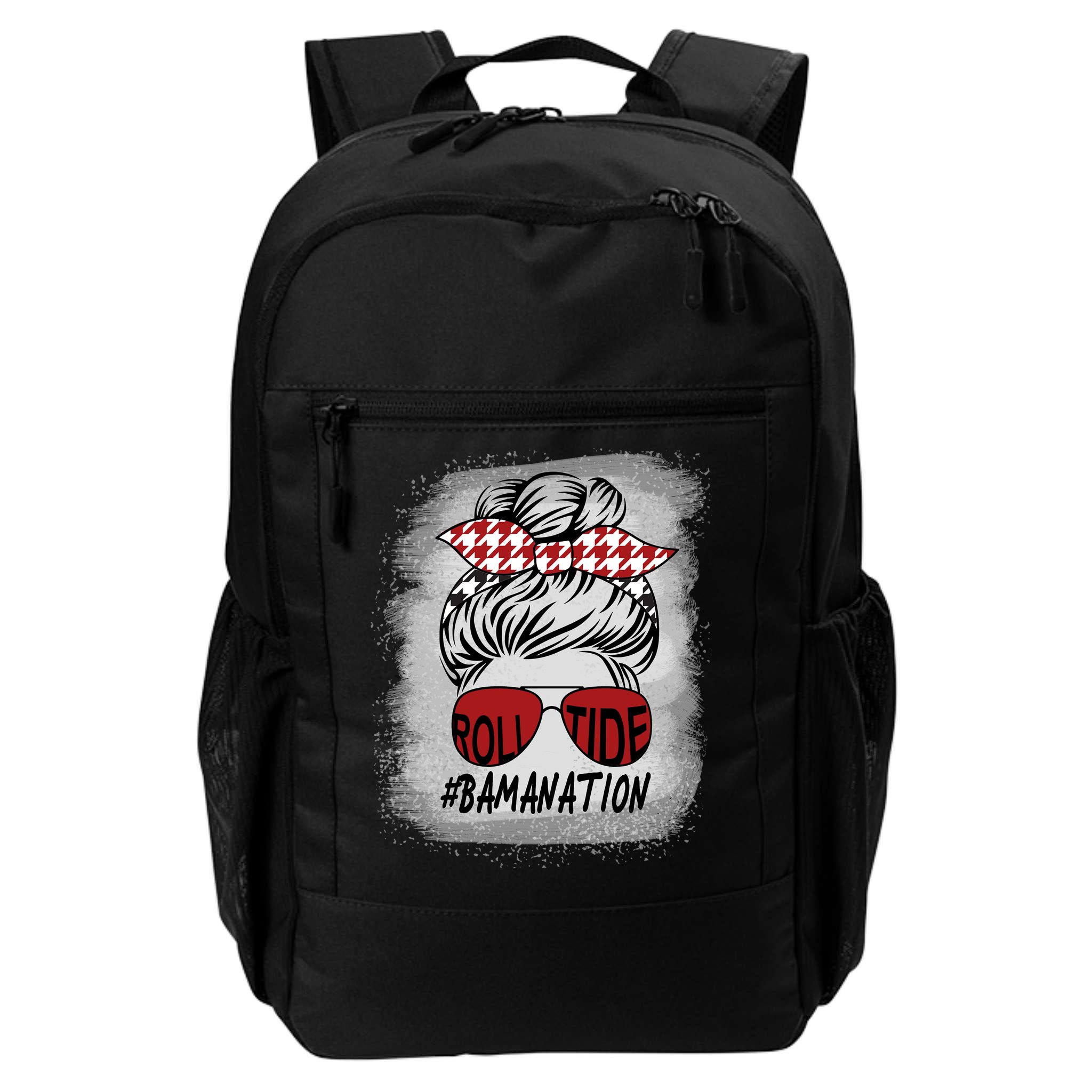 Bamanation Roll Tide Alabama All Y'all The Tide Is Crimson Backpack