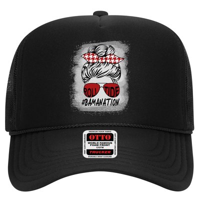 Bamanation Roll Tide Alabama All Y'all The Tide Is Crimson Trucker Hat
