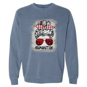 Bamanation Roll Tide Alabama All Y'all The Tide Is Crimson Garment-Dyed Sweatshirt