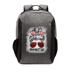 Bamanation Roll Tide Alabama All Y'all The Tide Is Crimson Vector Backpack