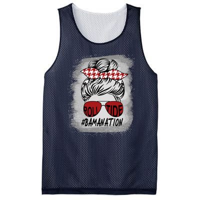 Bamanation Roll Tide Alabama All Y'all The Tide Is Crimson Mesh Reversible Basketball Jersey Tank