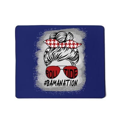 Bamanation Roll Tide Alabama All Y'all The Tide Is Crimson Mousepad