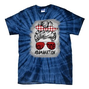 Bamanation Roll Tide Alabama All Y'all The Tide Is Crimson Tie-Dye T-Shirt