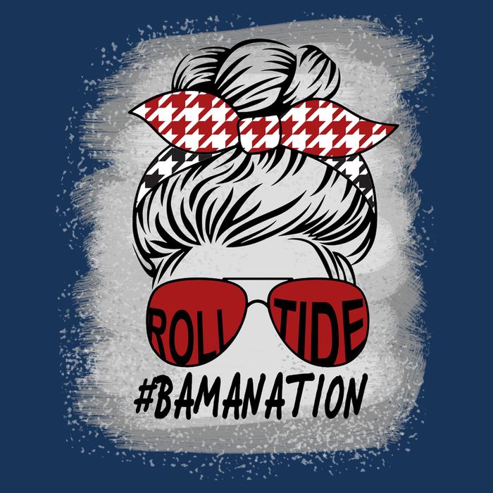 Bamanation Roll Tide Alabama All Y'all The Tide Is Crimson Infant Baby Jersey Bodysuit
