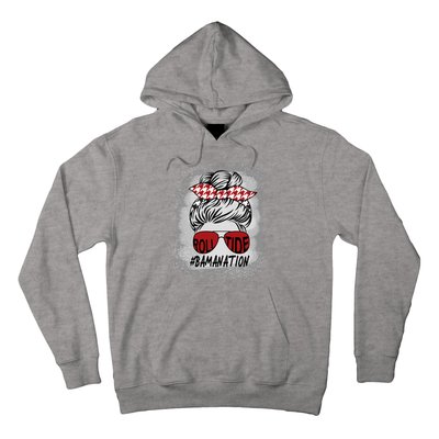 Bamanation Roll Tide Alabama All Y'all The Tide Is Crimson Hoodie