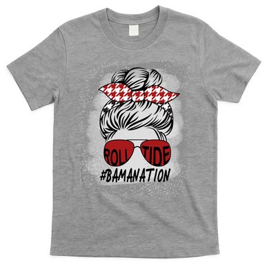 Bamanation Roll Tide Alabama All Y'all The Tide Is Crimson T-Shirt