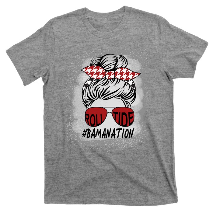 Bamanation Roll Tide Alabama All Y'all The Tide Is Crimson T-Shirt