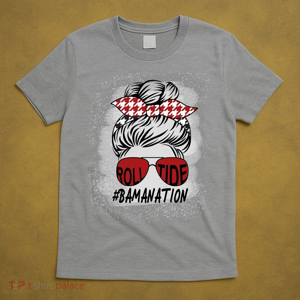 Bamanation Roll Tide Alabama All Y'all The Tide Is Crimson T-Shirt
