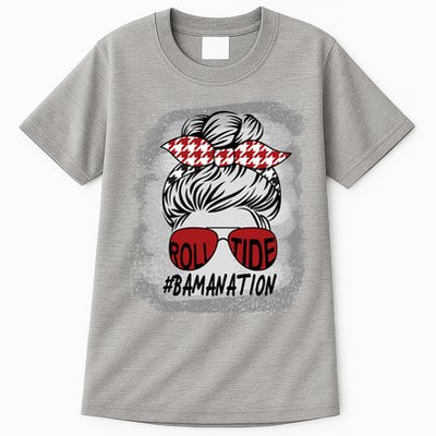 Bamanation Roll Tide Alabama All Y'all The Tide Is Crimson Tall T-Shirt