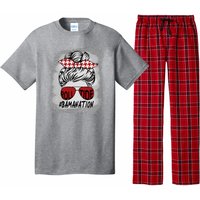 Bamanation Roll Tide Alabama All Y'all The Tide Is Crimson Pajama Set