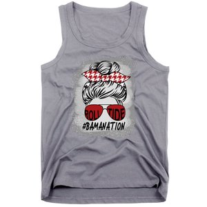 Bamanation Roll Tide Alabama All Y'all The Tide Is Crimson Tank Top