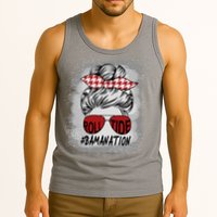 Bamanation Roll Tide Alabama All Y'all The Tide Is Crimson Tank Top