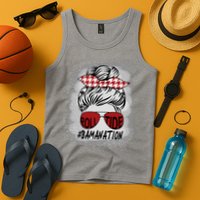 Bamanation Roll Tide Alabama All Y'all The Tide Is Crimson Tank Top