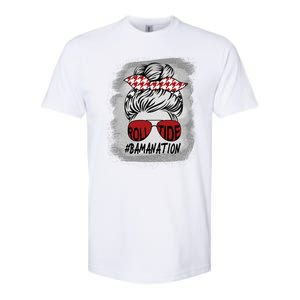 Bamanation Roll Tide Alabama All Y'all The Tide Is Crimson Softstyle CVC T-Shirt