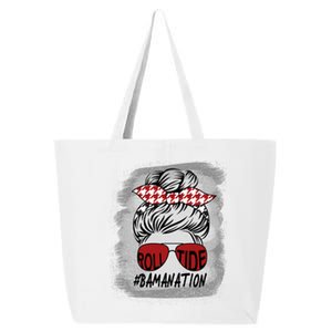 Bamanation Roll Tide Alabama All Y'all The Tide Is Crimson 25L Jumbo Tote