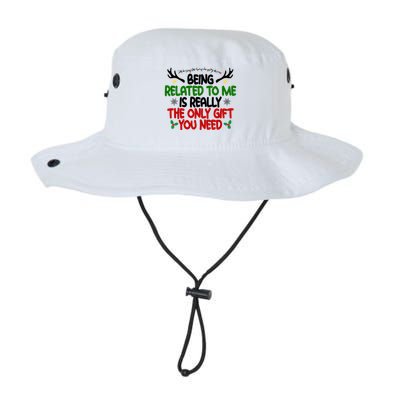 Being Related To Me Is Really The Only Gift You Need Funny Christmas Bucket Hat