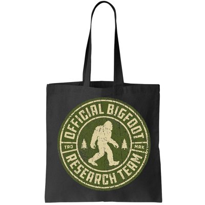 Bigfoot Research Team Retro Vintage Sasquatch Bag