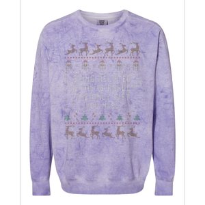 Being Related to Me Is Really The Only Gift You Need Colorblast Crewneck Sweatshirt