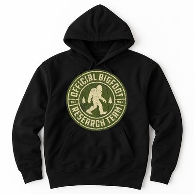 Bigfoot Research Team Retro Vintage Sasquatch Hoodie
