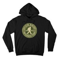 Bigfoot Research Team Retro Vintage Sasquatch Hoodie