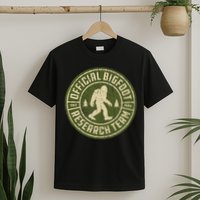 Bigfoot Research Team Retro Vintage Sasquatch T-Shirt