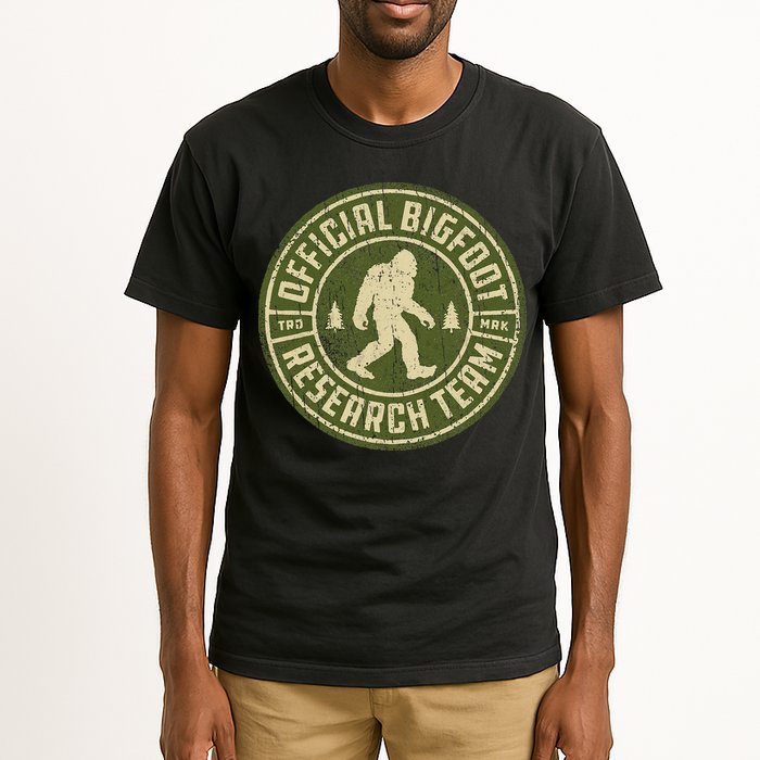 Bigfoot Research Team Retro Vintage Sasquatch Tall T-Shirt