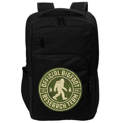 Bigfoot Research Team Retro Vintage Sasquatch Impact Tech Backpack