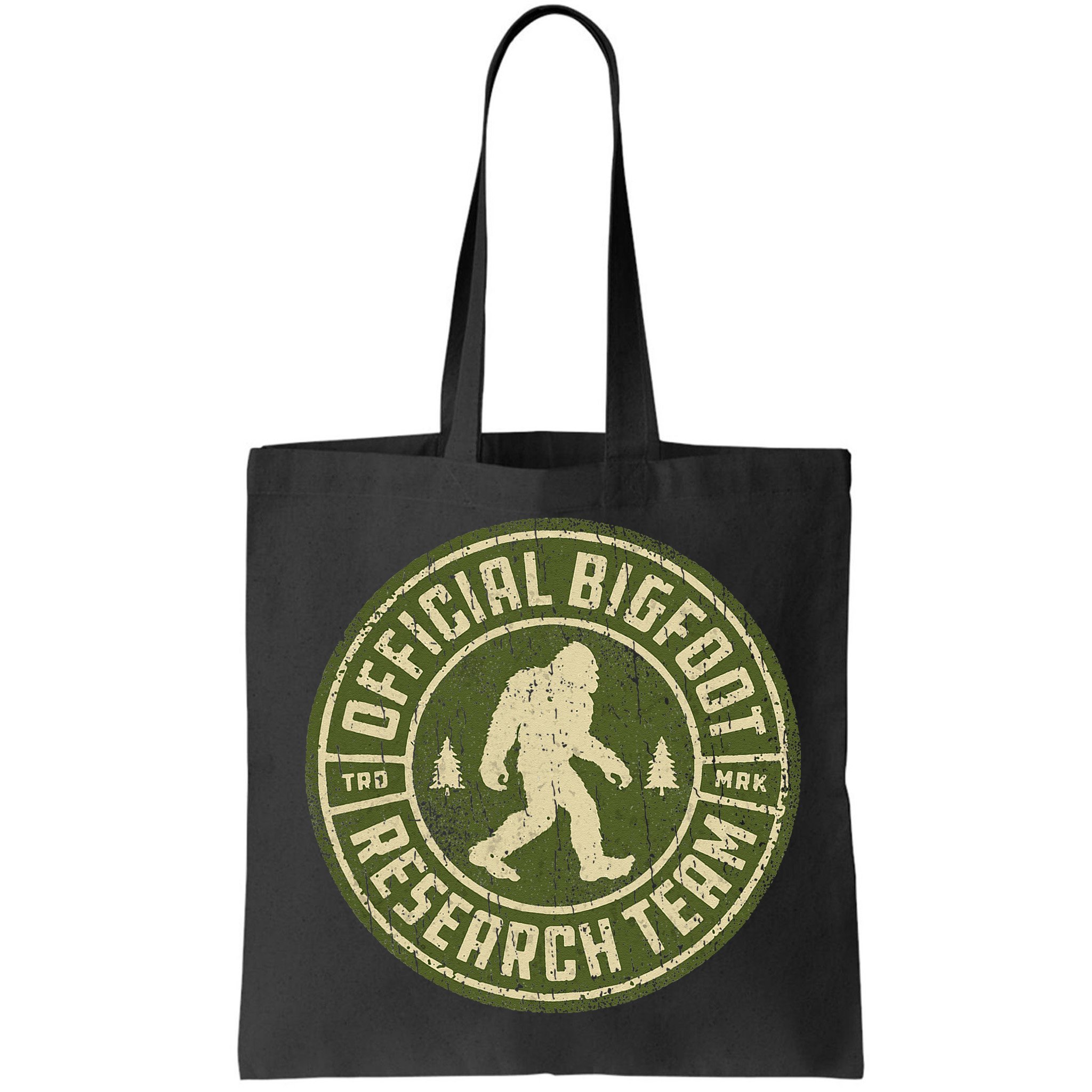 Bigfoot Research Team Retro Vintage Sasquatch Bag